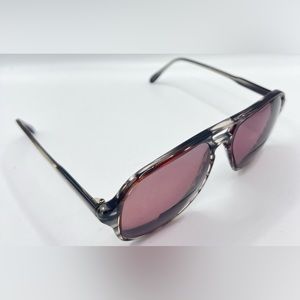 Vintage Maxima Gray Translucent Pilot Sunglasses Frames Only